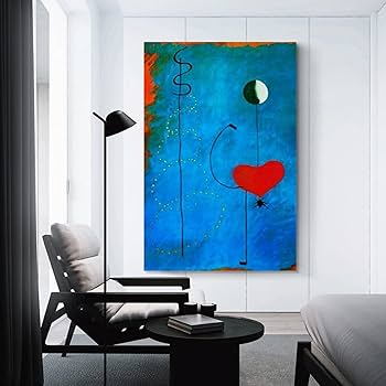 Amazon.co.jp: Joan Miro ジョアン・ミロ(ハートリング ブルー
